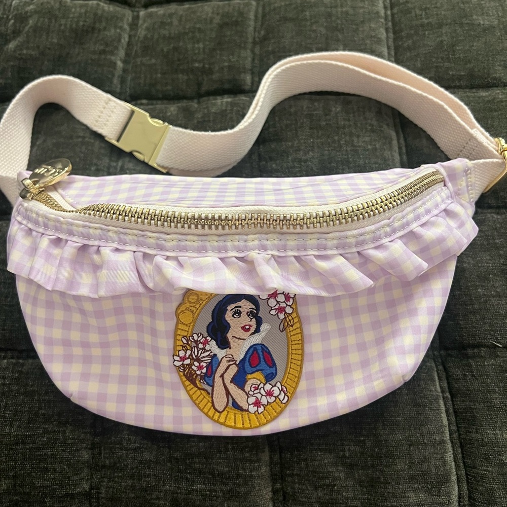 Stoney Clover Lane Lilac Checkered Fanny Pack